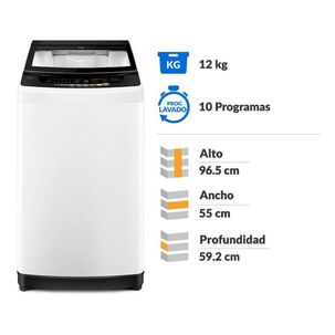 Lavadora Mademsa 12 BZG / 12 Kg